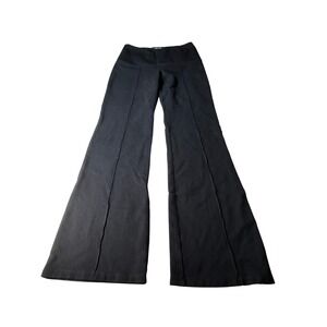 Athena Marie Black Flare Leg Pants Womens Size Small High Rise‎ Casual